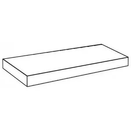 Вандефул Лайф Графит ступень угловая левая Натуральная 33x60